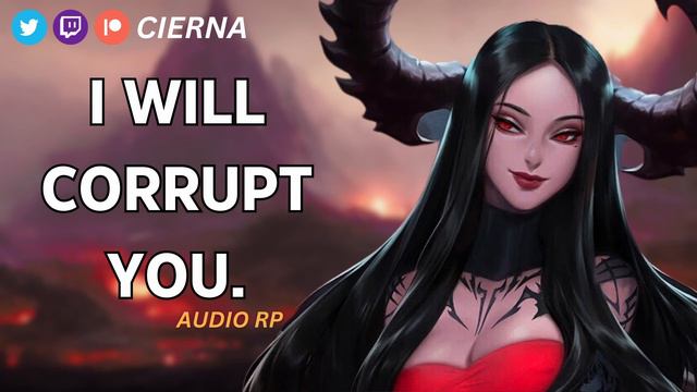 Demon Makes You Her Fallen Angel | [ASMR RP] [FLIRTY] [FDOM] смотреть онлайн