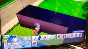 Как построить второй этаж в игре Sims4 на PlayStation 4