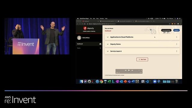AWS re:Invent 2019: National Australia Bank: Automating governance in Financial Services (SEC352) смотреть онлайн