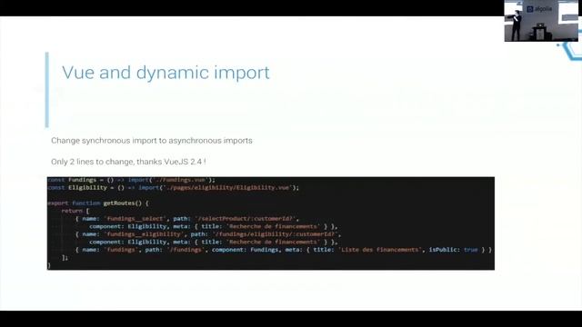 Challenges with Vue.js for a full rewriting of an existing site - Cédric Nicolas (Finamatic) смотреть онлайн