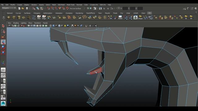 Cobra 3d modeling. How to make a low poly snake using Extrude + Curve (Autodesk Maya tutorial) смотреть онлайн