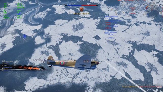 War Thunder: How to Use Your .303 MGs to Aim Your 20mm Cannons in a Spitfire смотреть онлайн