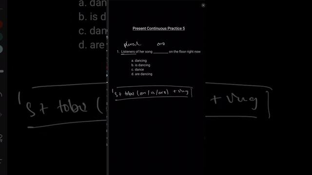 Present Continuous Practice смотреть онлайн