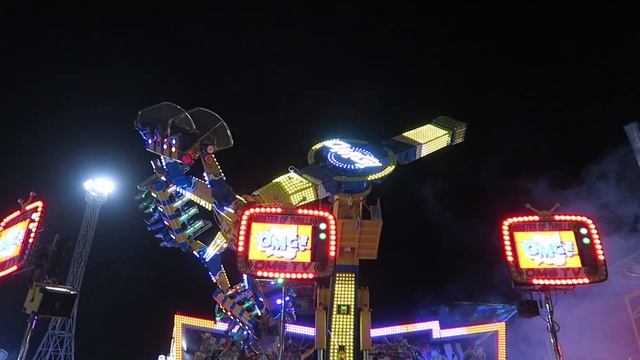 Houston Livestock Show & Rodeo Off-Ride Footage, Ray Cammack Shows Carnival | Non-Copyright смотреть онлайн
