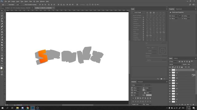 КАК СДЕЛАТЬ КРАСИВЫЙ 3D ТЕКСТ В PHOTOSHOP? смотреть онлайн