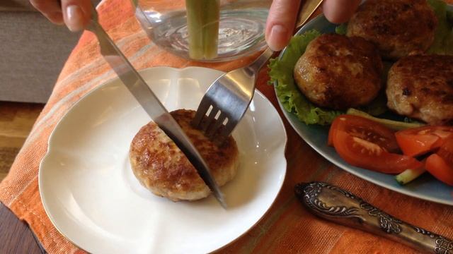 Удачный рецепт сочных котлет из свинины, курицы с сыром чанах смотреть онлайн