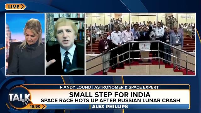 Space Race - India Set For HISTORIC Moon Landing Tomorrow смотреть онлайн