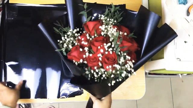 DIY Fresh Flower Bouquet Wrapping Style смотреть онлайн