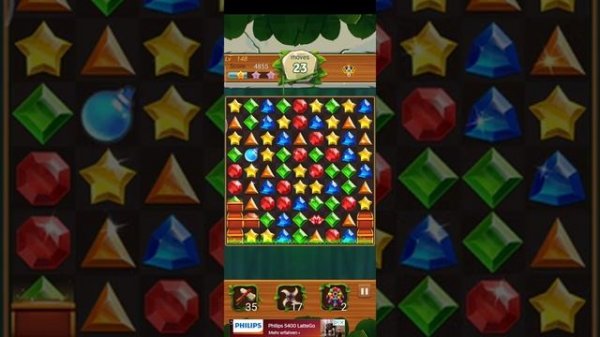 Jewels Jungle ? - Jewels & Gems Match 3 Puzzle 2021 Level 148 ⭐⭐ no Booster ? Android Gameplay ✅