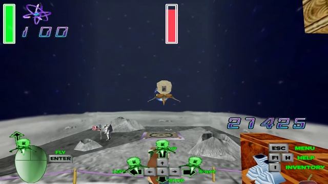 Moon Lander Game - 750 Points смотреть онлайн
