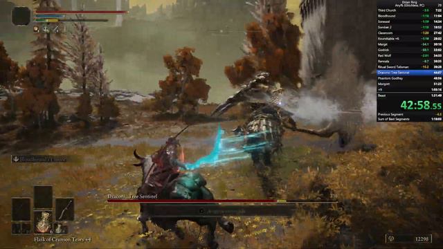 Elden Ring Glitchless Any% Speedrun - 1:27:32 (Current Patch 1.03) смотреть онлайн