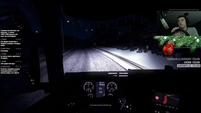 [MP]Euro Truck Simulator 2 Завершаем развозку подарков смотреть онлайн