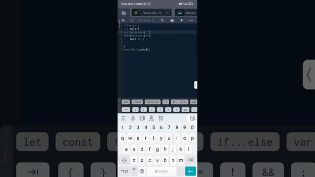 factorial program in javascript |factorial program in javascript using for loop ??? смотреть онлайн