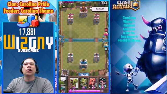 I Bet Wizony |Clash Royale |Tournament Battle| So Close |Lvl9 смотреть онлайн