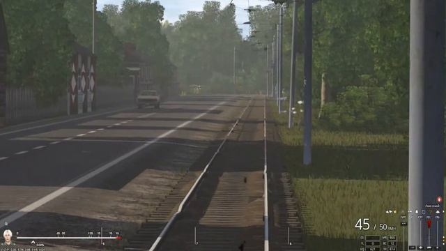 Trainz 19 Катаемся на трамвае Едем по однопутке до Лесозавода Карта Чапавево(Сервер Мультиплеер) смотреть онлайн
