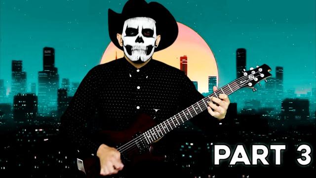 AC/DC - Back In Black【 GUITAR SOLO LESSON 】