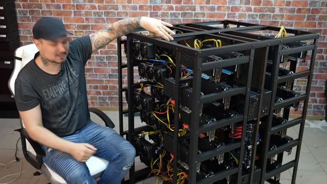 1 Риг / 8.000.000 Рублей / 48 GPU-70HX / 3840 Мегахэш / 658000 р/м / Концепт №10 - ТИТАН! смотреть онлайн