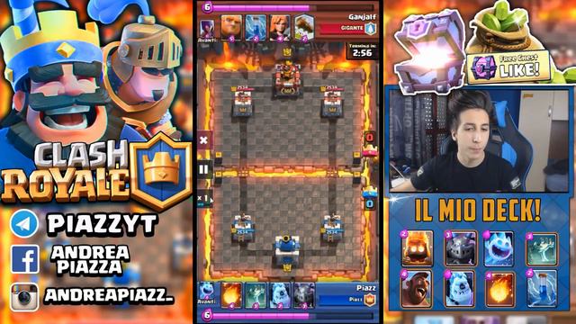 PASSWORD DEL TORNEO DA 10.000 GEMME! | CLASH ROYALE ITA смотреть онлайн