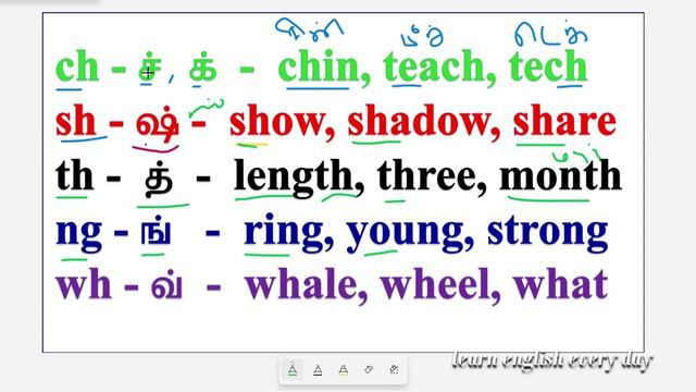 DAY 5 | '30' Days FREE Reading English Course | "English Padikka Aasaiya" |எழுத்து கூட்டி வாசிக்க смотреть онлайн
