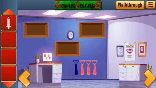 G2E Dentist Escape Walkthrough смотреть онлайн