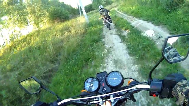 Покатушки на МОПЕДЕ АЛЬФА с другом ПО ПОЛЮ (2 часть) смотреть онлайн