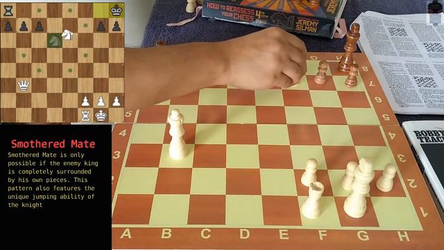 Smothered Mate | checkmate pattern #14 смотреть онлайн