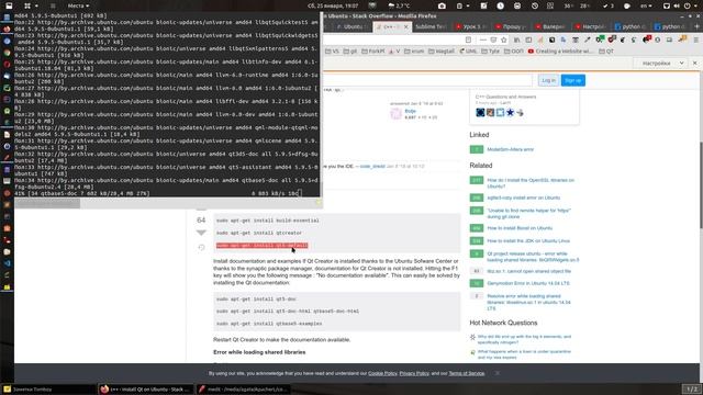 Урок 1. Настройка Python 3, Pyqt5, Django в Eric-Ide. (смотри описание) смотреть онлайн