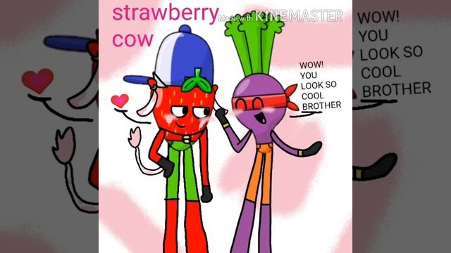 Strawberry Cow (animated Diversity)