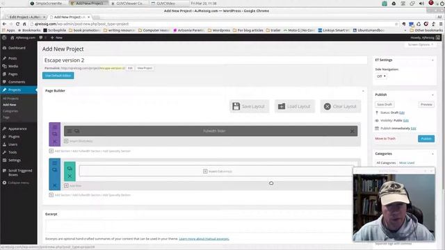 Create a Project using the Divi Builder (Wordpress Tutorial 7) смотреть онлайн