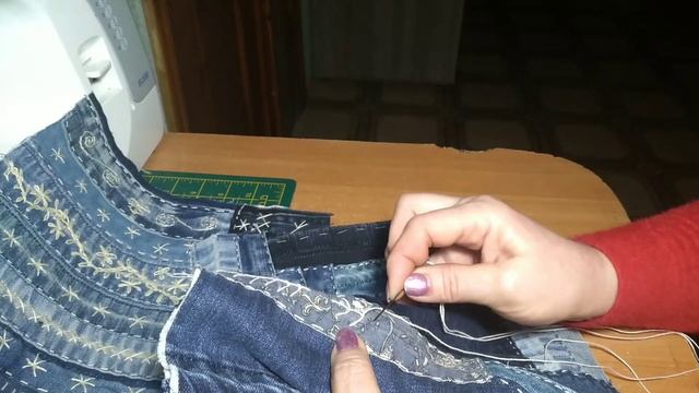 DIY БОРО Японская техника / САШИКО / Декоративные швы смотреть онлайн