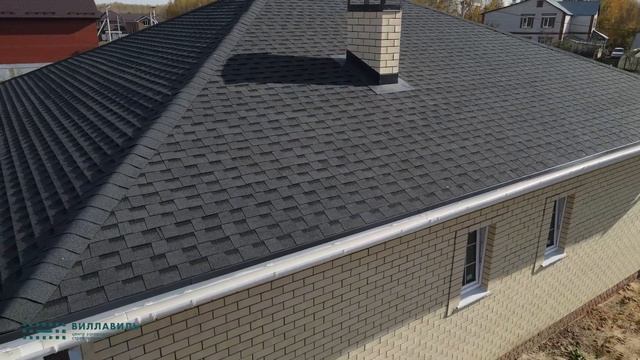 Гибкая черепица SHINGLAS в сером цвете (коллекция Ранчо) смотреть онлайн