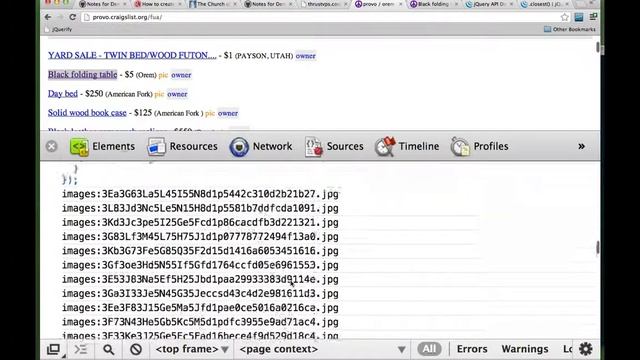 Add thumbnails to Craigslist - Live jQuery Demo смотреть онлайн