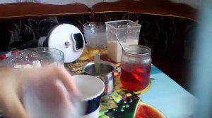 Десерт из замороженной клубники и творога