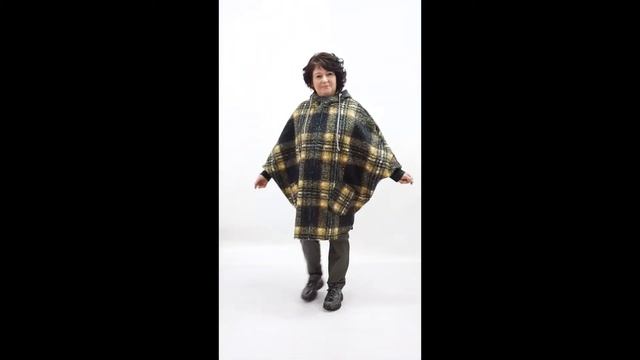 Пончо Модель №842 размеры 44-84 смотреть онлайн