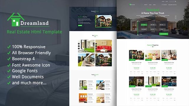 Dreamland - Real Estate HTML Template | Themeforest Website Templates and Themes смотреть онлайн