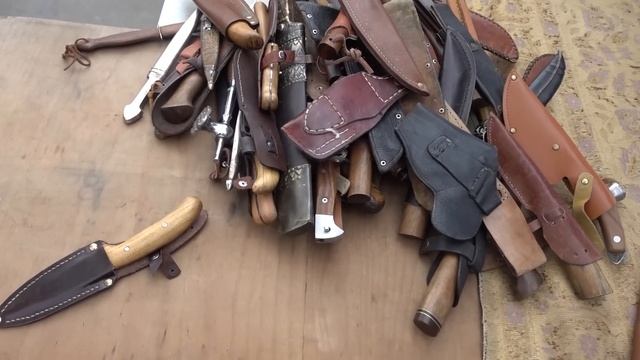 Flea Market - Caucasian Daggers, German Bayonet Knifes And Georgian Swords