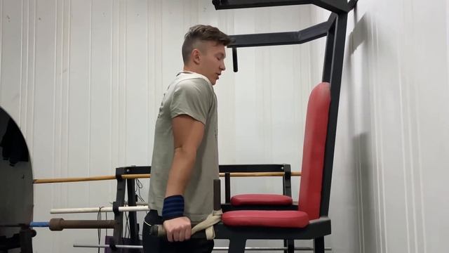 Отжимания на брусьях. смотреть онлайн