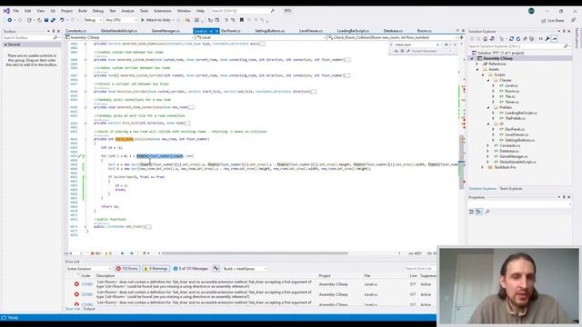 Dev Blog - ERRORS! | Game Dev #029 | C# Coding, Unity3d, Roguelike Dungeon Crawler, Refactoring! смотреть онлайн