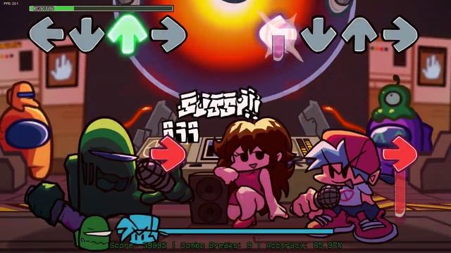 ПРОХОЖДЕНИЕ FNF VS Impostor V4!