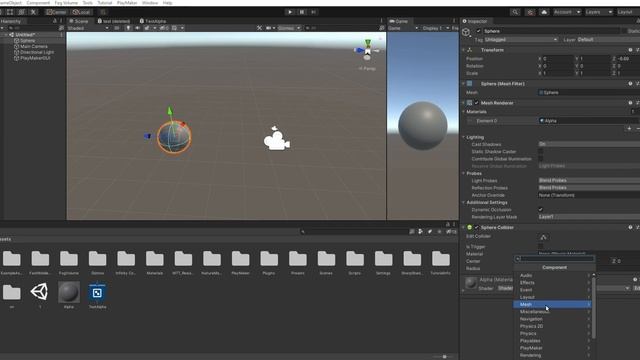 Unity Urp Fade Object With Playmaker, исчезающий объект на Unity 3д