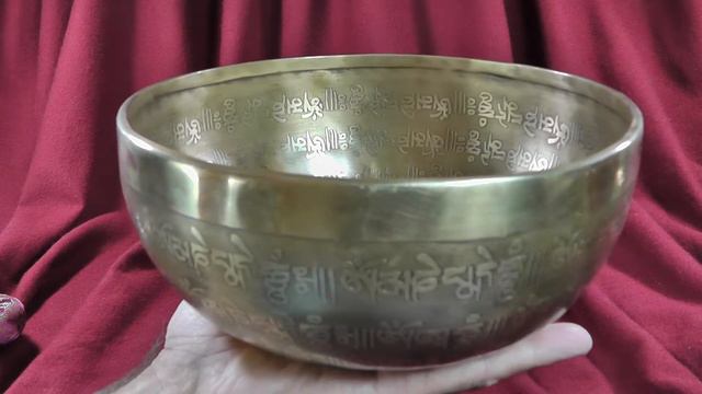 Поющая чаша Премиум   21,8 см Ля# 454 Гц