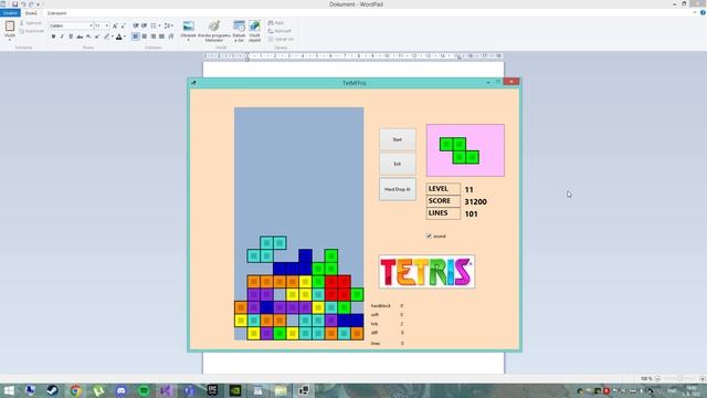 Tetris Bot - C# Windows Forms смотреть онлайн