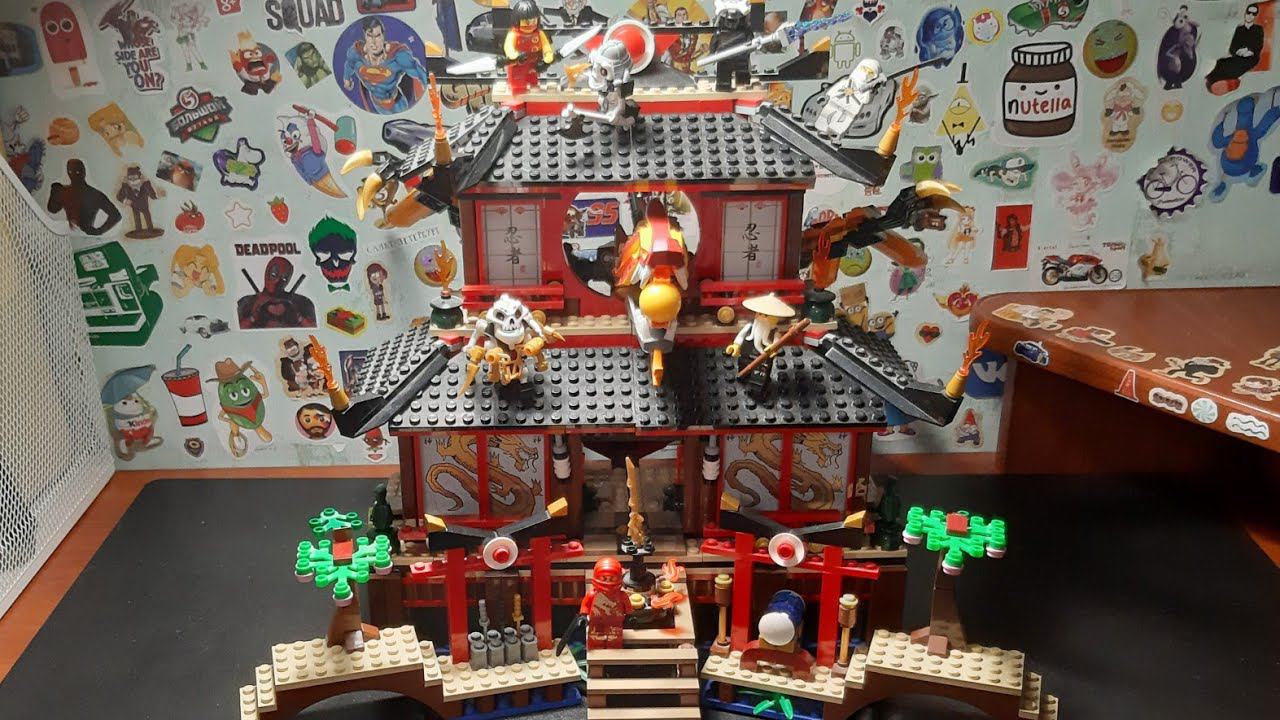 ХРАМ ОГНЯ / Ninjago | Обзор набора 2011 года смотреть онлайн