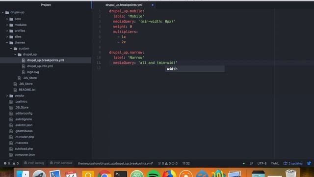 Declaring Breakpoints in Drupal 8 смотреть онлайн