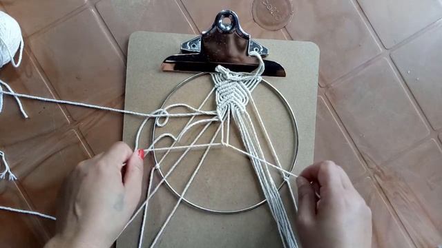 Cotton Twisted Cord Macrame Art | Macrame Feather Dream Catcher | Wall Hanging DIY смотреть онлайн