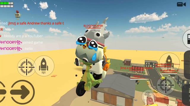 Landmine test on jumbo josh 😂 Chicken Gun v 3 3 0 смотреть онлайн