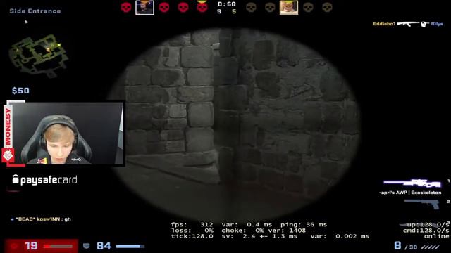 M0NESY ДЕЛАЕТ 45 ФРАГОВ! МОНЕСИ ИГРАЕТ ФЕЙСИТ НА БУТКЕМПЕ G2