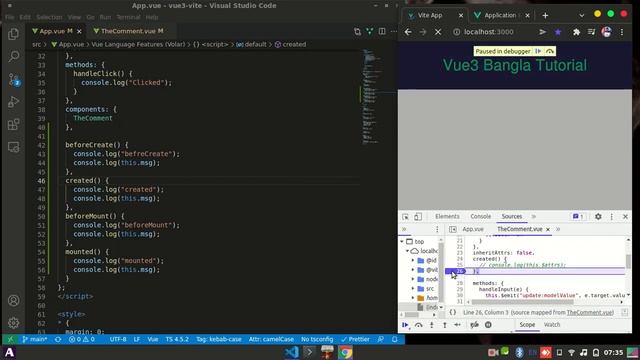 Vue.js 3 Bangla Tutorial: 44. Lifecycle Hooks смотреть онлайн