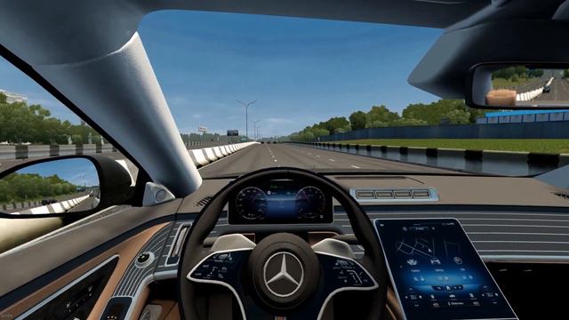 City Car Driving | 2021 Mercedes-Benz W223 S450 4MATIC | Custom Sound | +Buy Link | 60 FPS 1080p смотреть онлайн